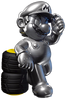 Art Mario de métal MK7