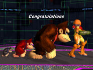 Félicitations Donkey Kong Melee Aventure