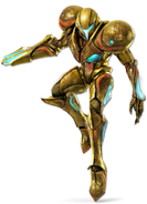 Art Samus sombre jaune Ultimate