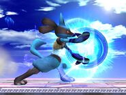 Lucario attaques Brawl 5