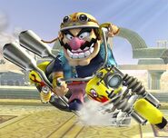 Wario attaques Brawl 2