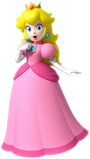 Art Peach NSMBWii