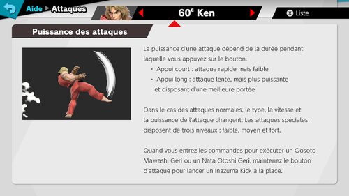 Attaques Ken Ultimate 3