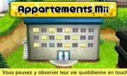 Appartements Mii dans Tomodachi Life