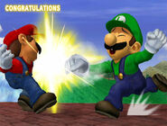 Félicitations Luigi Melee Classique