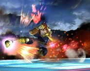 Captain Falcon attaques Brawl 6