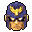 Icône Brawl Captain Falcon rouge