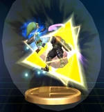 Trophée Frappe Triforce Link Cartoon Brawl