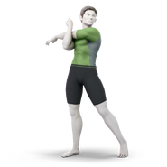 Art Entraîneur Wii Fit vert Ultimate