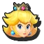 Icône Peach noir U