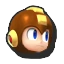 Icône Mega Man marron U