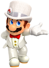 Art Mario mariage Odyssey