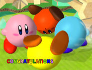 Félicitations Kirby Melee Classique