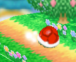 Une Carapace Rouge dans le jeu Super Smash Bros.