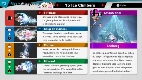 Attaques Ultimate Ice Climbers