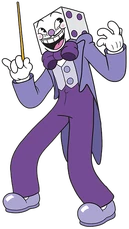 Art Roi Dédé Cuphead