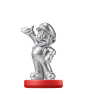 Amiibo Mario argent