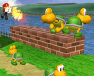 Des Koopas Troopa dans Melee