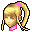 Icône Brawl Samus sans armure rose