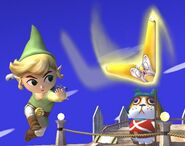 Link Cartoon attaques Brawl 8