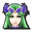Icône Palutena bleu clair U