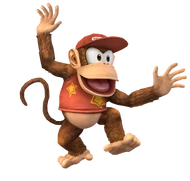 Diddy Kong Artwork SSBB