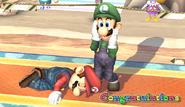 Félicitations Luigi Brawl Classique