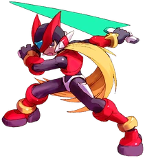 Art Mega Man Zero 2