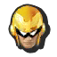 Icône 3DS Captain Falcon jaune