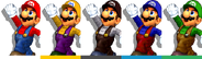 Couleurs Mario Melee