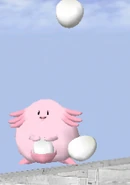 Leveinard utilisant E-Coque dans Super Smash Bros. Melee.