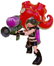 Art Octaling Splatoon