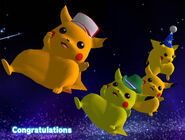 Félicitations Pikachu Melee Aventure