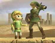 Link Cartoon attaques Brawl 4