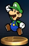 Trophée Paper Luigi Brawl
