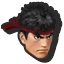 Icône Ryu bleu U