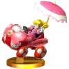 Trophée Peach Turboruban SSB4 3DS