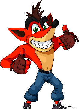 crash bandicoot smash bros