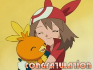 Congratulations Torchic Poster