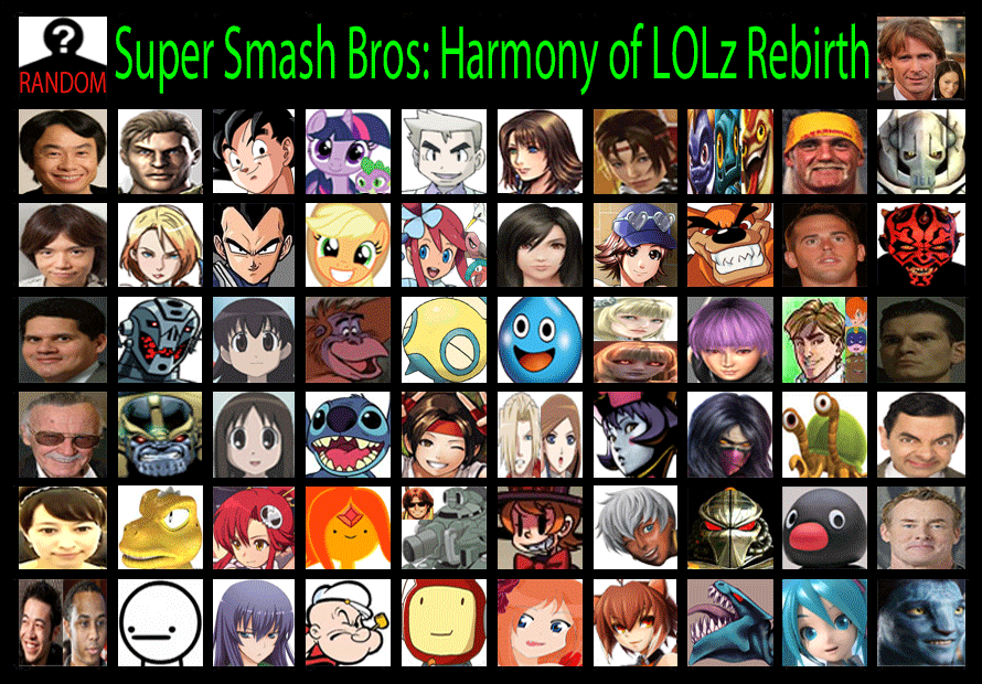 Super Smash Bros: Harmony of LOLz Rebirth, World of Smash Bros Lawl Wiki