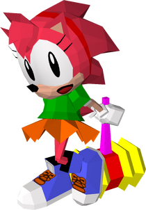 Sonic Classic Amy Rose, HD Png Download , Transparent Png Image