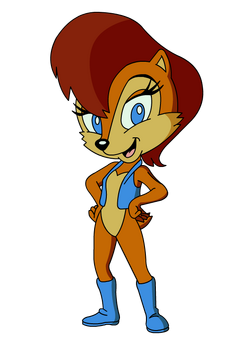 Princess Sally Acorn Fan Casting for Sonic The Hedgehog 3 (SSBCU