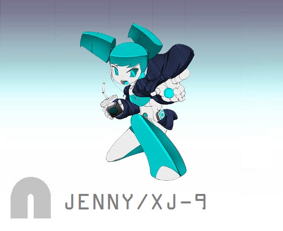 Custom / Edited - Nickelodeon Customs - Jenny Wakeman/XJ9 (Mega Man  NES-Style) - The Spriters Resource