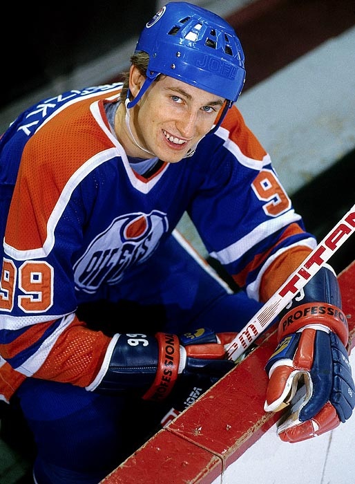 Wayne Gretzky Lifts The Stanley Cup by Bettmann