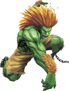 Blanka Street Fighter 6 and Robin Smash Legends by HyacinthHana on