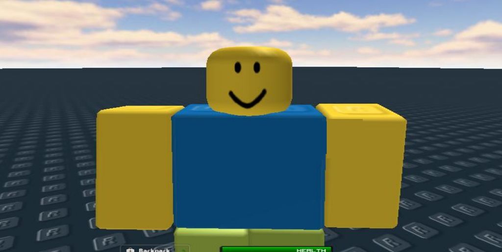 roblox noob with a backpack Minecraft Skin