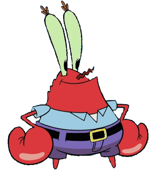 Mr. Krabs | Smashed potatoes that look like Squidward Wiki | Fandom