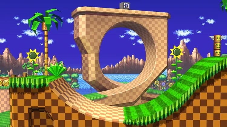 green hill zone  A Essência de Sonic the Hedgehog