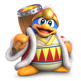 dedede_de  Super Smash Bros. X Card Dedede Kirby 2008.2 CoroCoro Comic