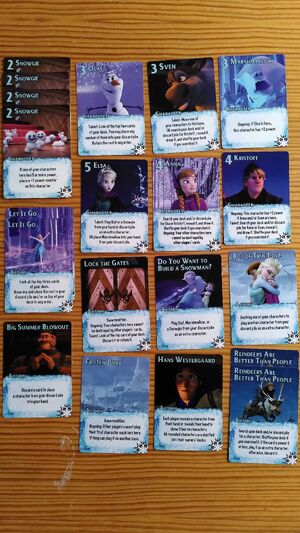 Frozen cards